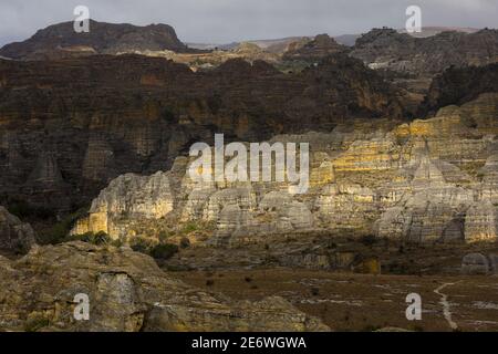 Madagascar, regione di Ihorombe, Isalo National Park Foto Stock