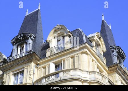 Francia, Allier, Vichy, rue de Belgique, edificio degli inizi del 20 ° secolo Foto Stock