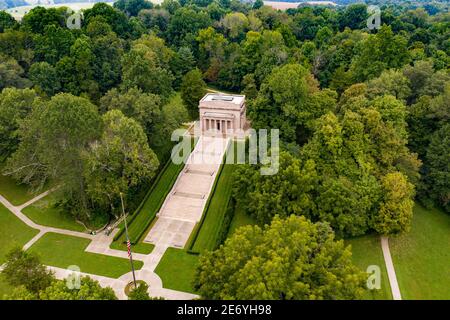 Lincoln Birthplace Memorial, White City, Kentucky, Stati Uniti Foto Stock