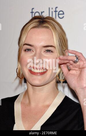 Kate Winslet partecipa al BAFTA/LA Pre Golden Globe Tea Party che si tiene presso il Four Seasons Hotel di Los Angeles, CA, USA il 14 gennaio 2007. Foto di Lionel Hahn/ABACAPRESS.COM Foto Stock