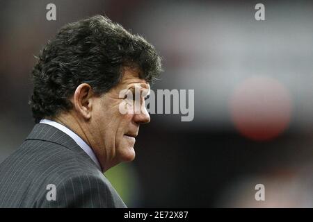 Gareth Jenkins, allenatore del Galles, durante la partita RBS 6 Nations, Francia contro Galles allo Stade de France, a Saint Denis, vicino a Parigi, Francia, il 24 febbraio 2007. La Francia ha vinto il 32-21. Foto di Christian Liegi/ABACAPRESS.COM Foto Stock