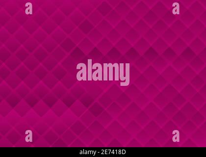 Elegante sfondo rosa con quadrati creativi Illustrazione Vettoriale