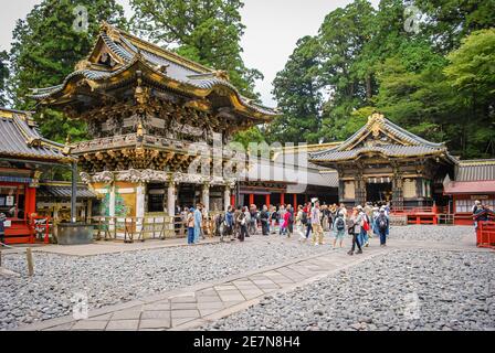 Yomeimon Gate, Nikko, Giappone Foto Stock