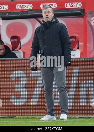 UTRECHT, PAESI BASSI - GENNAIO 30: Capo allenatore Rene nasello del FC Utrecht durante la partita olandese Eredivisie tra FC Utrecht e PEC Zwolle a Galgenwava Foto Stock