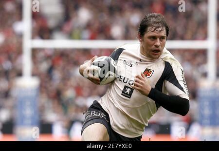 Stade Toulousain's Cedric Heymans durante la top 14, Stade Toulousain vs ASM Clermont Toulouse, Francia il 15 aprile 2007. Stade Toulousain ha vinto 24-7. Foto di Christian Liegi/ABACAPRESS.COM Foto Stock