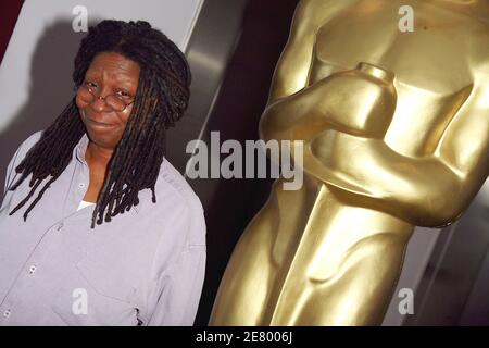 Whoopi Goldberg partecipa alla proiezione dell'Academy of Motion Picture Arts and Sciences "Monday Nights with Oscar" del 1985 miglior candidato all'immagine, "The Color Purple", presso l'Academy Theatre di New York City, NY, USA, il 16 aprile 2007. Foto di Gerald Holubowicz/ABACAPRESS.COM Foto Stock