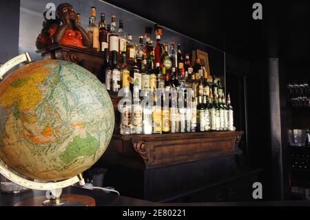 Foto del ristorante 'la Plage' Quai de Javel - Parigi 15e, Francia, scattata il 16 aprile 2007. Foto di Christophe Guibbaud/ABACAPRESS.COM Foto Stock