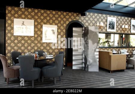 Foto del ristorante 'la Plage' Quai de Javel - Parigi 15e, Francia, scattata il 16 aprile 2007. Foto di Christophe Guibbaud/ABACAPRESS.COM Foto Stock