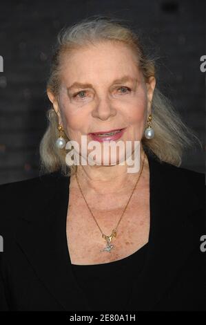 Lauren Bacall partecipa al 6° festival annuale Vanity Fair Tribeca Film Festival Party, tenutosi presso il Tribunale Supremo di Stato, a New York City, USA il 24 aprile 2007. Foto di David Miller/ABACAPRESS.COM Foto Stock