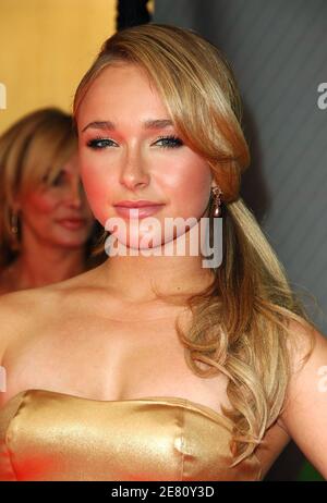 L'attrice Hayden Panettiere frequenta la NBC Upfronts tenutasi presso la radio City Music Hall di New York City, NY, USA lunedì 14 maggio 2007. Foto di Gregorio Binuya/ABACAPRESS.COM Foto Stock