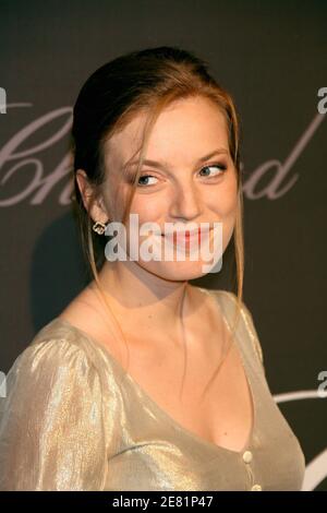 L'attrice canadese Sarah Polley arriva al Chopard Trophy tenutosi presso il Rosarie Club di Cannes, in Francia, il 25 maggio 2007, durante il 60° Festival Internazionale del Cinema di Cannes. Foto di Hahn-Nebinger-Orban/ABACAPRESS.COM Foto Stock