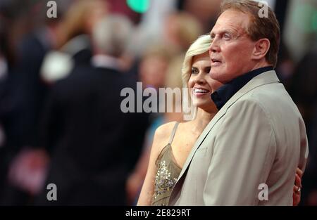 Lee Majors e Faith Majors partecipano alla prima di 'Ocean's Thirteen' di Warner Bros, tenutasi presso il Grauman's Chinese Theatre su Hollywood Boulevard a Los Angeles, CA, USA il 5 giugno 2007. Foto di Lionel Hahn/ABACAPRESS.COM Foto Stock