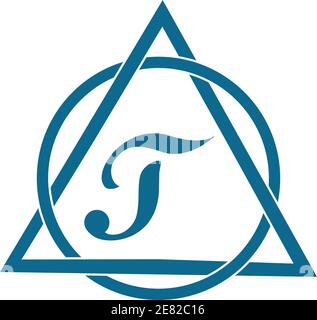 Modello di disegno del logo del vettore astratto di Letter T Business Design dell'icona vettoriale del modello di logo Letter T. Illustrazione Vettoriale