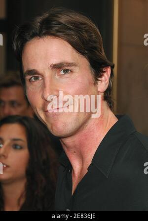 L'attore Christian Bale partecipa alla proiezione di "Rescue Dawn" tenutasi presso la Dolby Screening Room di New York City, NY, USA lunedì 25 giugno 2007. Foto di Gregorio Binuya/ABACAPRESS.COM Foto Stock