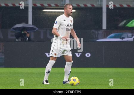 Kamil Glik durante il campionato italiano Serie A partita di calcio Tra FC Internazionale e Benevento Calcio il 3 gennaio / LM Foto Stock