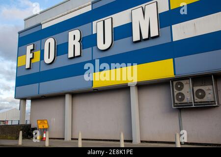 Stockton on Tees, Regno Unito. 30 gennaio 2021. Il centro di Billingham, sede della produzione del vaccino Novavax Coronavirus. Foto Stock