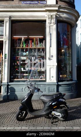 Negozi che vendono cannabis ad Amsterdam Foto Stock