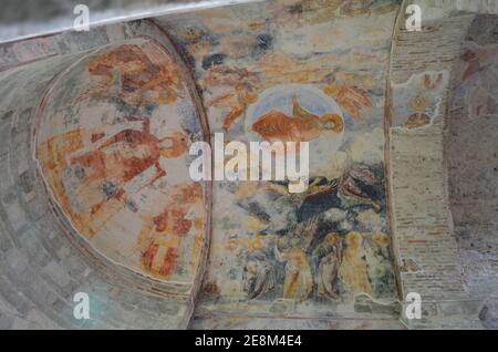 Interno della piccola Hagia Sophia, Trabzon, Turchia Foto Stock