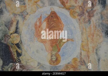 Interno della piccola Hagia Sophia, Trabzon, Turchia Foto Stock