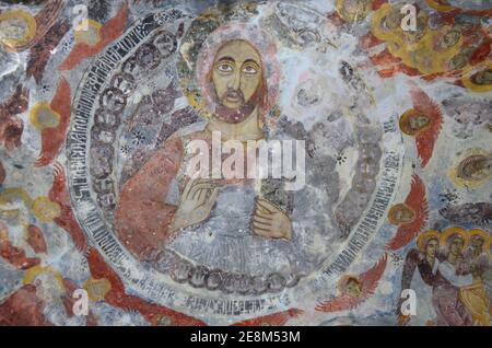 Interno della piccola Hagia Sophia, Trabzon, Turchia Foto Stock