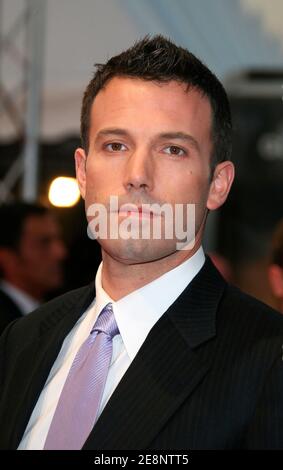 L'attore STATUNITENSE ben Affleck arriva per la proiezione di 'Gone, Baby, Gone' durante il 33° Festival del Cinema Americano a Deauville, in Normandia, in Francia, il 5 settembre 2007. Foto di Denis Guignebourg/ABACAPRESS.COM Foto Stock