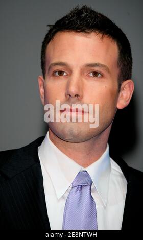 L'attore STATUNITENSE ben Affleck arriva per la proiezione di 'Gone, Baby, Gone' durante il 33° Festival del Cinema Americano a Deauville, in Normandia, in Francia, il 5 settembre 2007. Foto di Denis Guignebourg/ABACAPRESS.COM Foto Stock