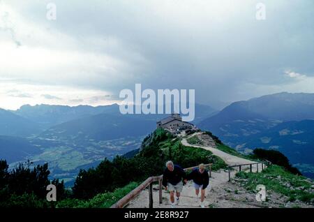 Germania/Berchtesgarden/Obersalzberg/Visita turistica Aquile Nest Foto Stock