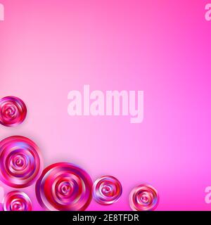 Giornata Internazionale della Donna, biglietto d'auguri. 8 marzo segno con l'arredamento di piante e fiori primaverili. Buon giorno della Madre. Design di modelli alla moda Illustrazione Vettoriale