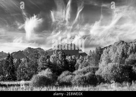 tatry vesoke, alti tatra, slovacchia, avventura, agricoltura, agronomia, incredibile, attrazione, sfondo, bello, colorato, paese, destinazione, dra Foto Stock