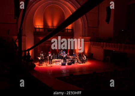 Concerto dal vivo di Ry Cooder Foto Stock