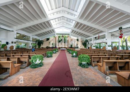 Parroquia de Cristo Chiesa di Resucitado a Cancun Foto Stock