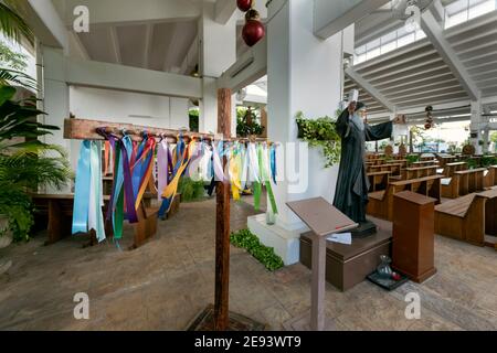 Parroquia de Cristo Chiesa di Resucitado a Cancun Foto Stock