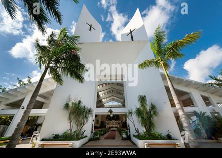 Parroquia de Cristo Chiesa di Resucitado a Cancun Foto Stock