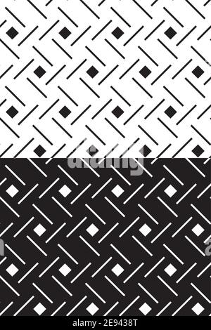 Modello vettoriale senza giunture con diamanti Illustrazione Vettoriale