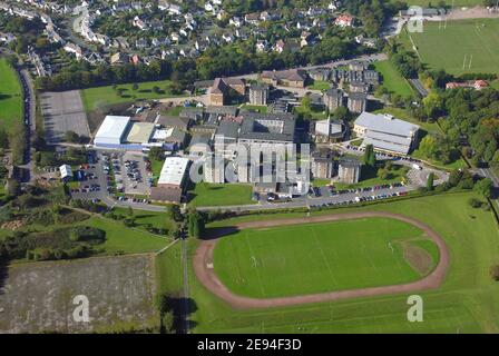Vista aerea di Leeds Trinity University Foto Stock