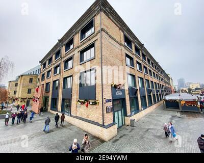 Fabbrica di pasticceria Roshen a Kiev, Ucraina Foto Stock