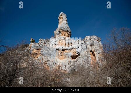 roccia sagomata Foto Stock
