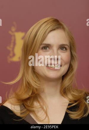 L'attrice francese Isabelle Carre partecipa alla fotocellula del film 'Quatres Etoiles' durante il 56° Berlinale, Festival Internazionale del Cinema di Berlino il 11 febbraio 2006. Foto di Bruno Klein/ABACAPRESS.COM Foto Stock