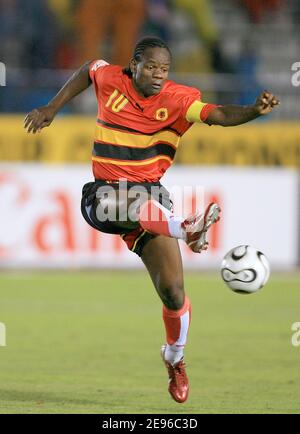 Maieco Fabrice dell'Angola durante la Coppa Africana delle Nazioni 2006 al Cairo, Egitto, il 23 gennaio 2006. Foto di Christian Liegi/ABACAPRESS.COM Foto Stock