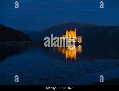 Eilean Donan Castle, Scozia Foto Stock