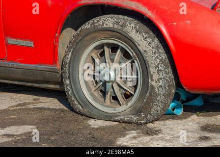 Fienile trovare Lotus Elan auto sportiva Foto Stock