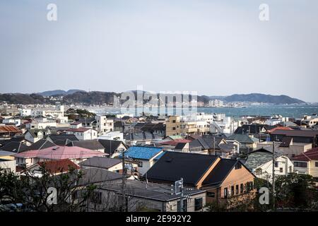 Questa serie di foto vuole enfatizzare i diversi scenari in Giappone durante una vacanza di due settimane attraverso l'isola più grande, Honshu. Foto Stock