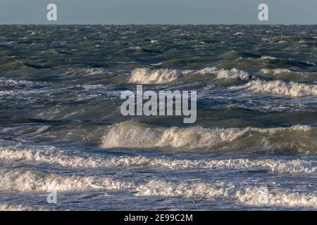 Gammel Skagen, North-Beach, Solnedgangskiosken Foto Stock