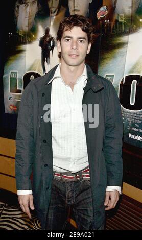 L'attore spagnolo Eduardo Noriega partecipa alla prima 'El Lobo' al ristorante Planete Holywood, a Parigi, Francia, il 24 aprile 2006. Foto di Laurent Zabulon/ABACAPRESS.COM Foto Stock