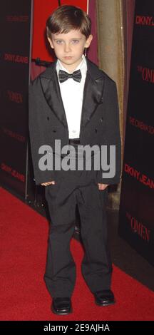 Seamus Davey-Fitzpatrick partecipa a una speciale proiezione anticipata di Twentieth Century Fox 'The Omen' presentata dalla Cinema Society e DKNY Jeans alla Angel Orensanz Foundation di New York, NY, USA il 31 maggio 2006. Foto di David Miller/ABACAPRESS.COM Foto Stock