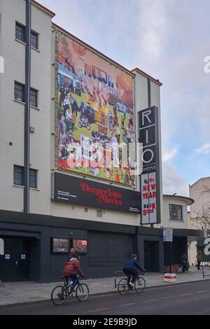 cinema dalston rio Foto Stock