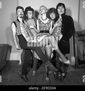 Il fermo. Annie Lennox, Dave Stewart 2/11/ 1977 Foto Stock