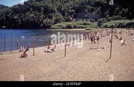 San Martin de Los Andes, Nequen, Patagonia, Argentina (scansionato dalla slide del colore) Foto Stock