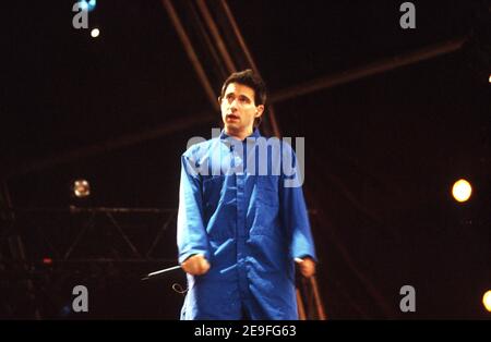 I Beastie Boys effettuando in corrispondenza di t nel Parco Festival xii Luglio 1998,Balado, Kinross, Scozia. Foto Stock