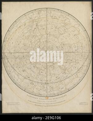 Emisfero Celeste Nord (Sud) sul piano dell'Equatore, sul quale è ... definito i confini delle costellazioni, e tutte le stelle alla sesta grandezza compreso dal Catalogu astronomico informazioni del libro: Titolo: Emisfero Celestiale settentrionale (meridionale) sul piano dell'Equatore, sul quale è ... definito i confini delle costellazioni, e tutte le stelle alla sesta grandezza compreso; dal catalogo astronomico del Rev. Wollaston. 1.67. Luogo di pubblicazione: London Editore: J. Cary, Data di pubblicazione: 1809 Foto Stock